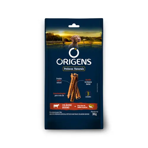 ORIGENS PETISCO NATURAIS COLAGENO 30G 30G