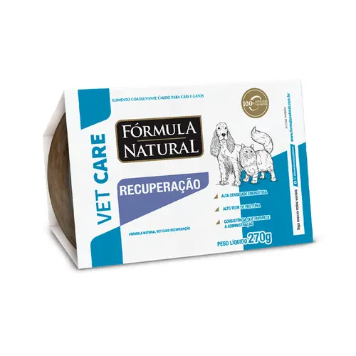 FORMULA NATURAL VET  WET CAES/GATO RECUPERAÇÃO 270G