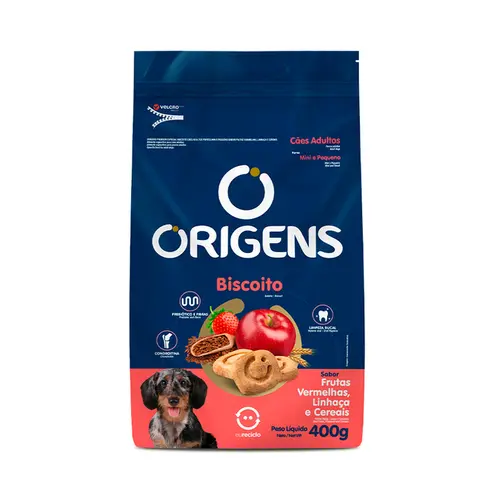 ORIGENS BISCOITO PP LINHAÇA 400G 400G