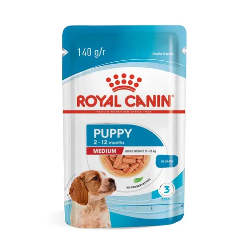 ROYAL CANIN MEDIUM PUPPY WET 140G