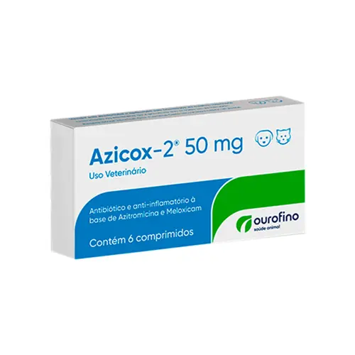 AZICOX-2 50MG 6COM