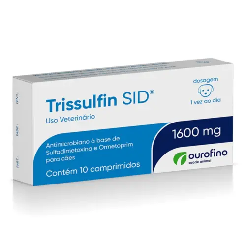 TRISSULFIN SID 1600MG 10COM