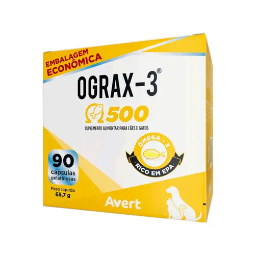 OGRAX-3 500MG 30 CÁPSULAS