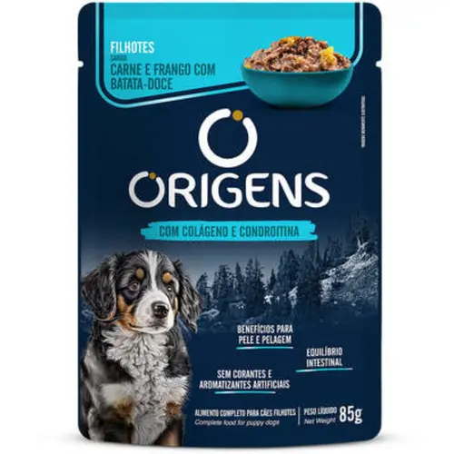 ORIGENS SACHE CARNE FILHOTE 85G