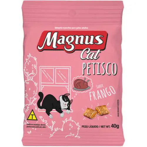 Petisco Magnus Gatos Adultos Sabor Frango