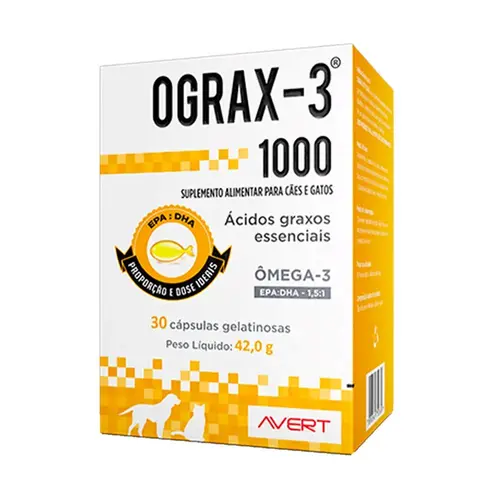 OGRAX-3 1000MG 30 CÁPSULAS