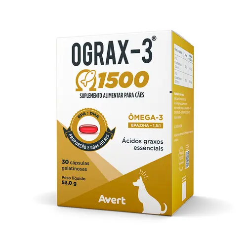 OGRAX-3 1500MG 30 CÁPSULAS