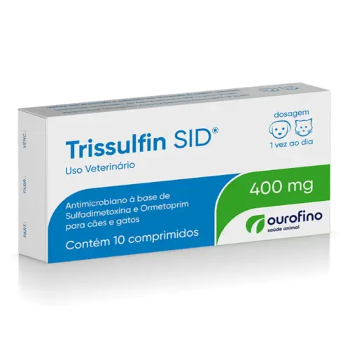 TRISSULFIN SID 400MG 10COM