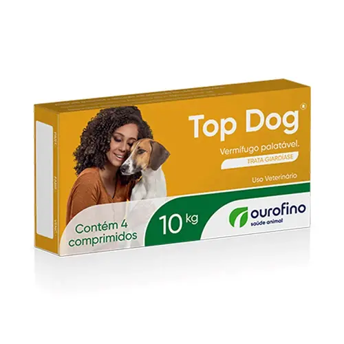 TOP DOG 10 KG 4 CP 4 COMPRIMIDOS