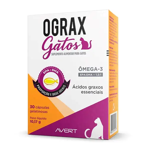 OGRAX GATOS C/ 30 30 CÁPSULAS