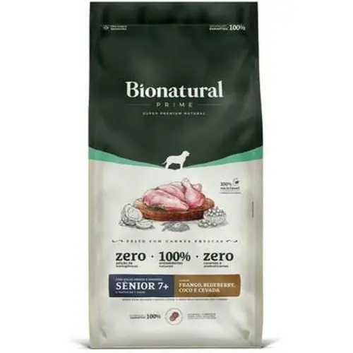 BIONATURAL RAÇAS MEDIAS E GRANDES FRANGO SENIOR 7+ 15KG