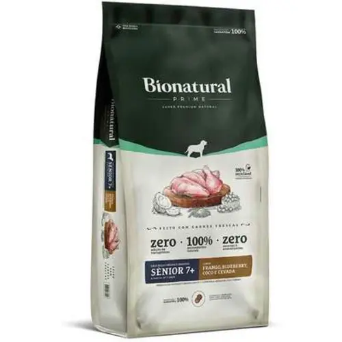 BIONATURAL RAÇAS MEDIAS E GRANDES FRANGO SENIOR 7+ 15KG