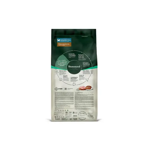 BIONATURAL RAÇAS MEDIAS E GRANDES FRANGO CADASTRADOS/LIGHT 15KG