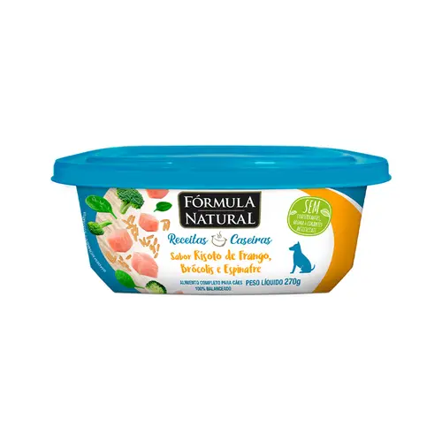 FORMULA NATURAL RECEITA CASEIRA RISOTO DE FRANGO 270G 270G