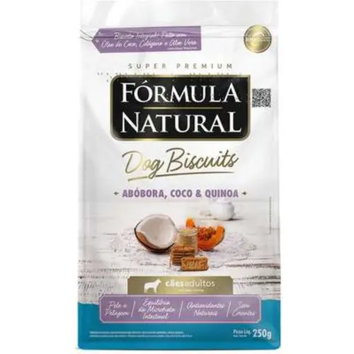 FORMULA NATURAL DOG BISCUITS ABOBORA 250G