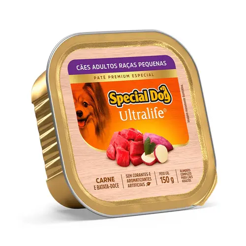 SPECIAL DOG PATE RACAS PEQUENAS CARNE 150G