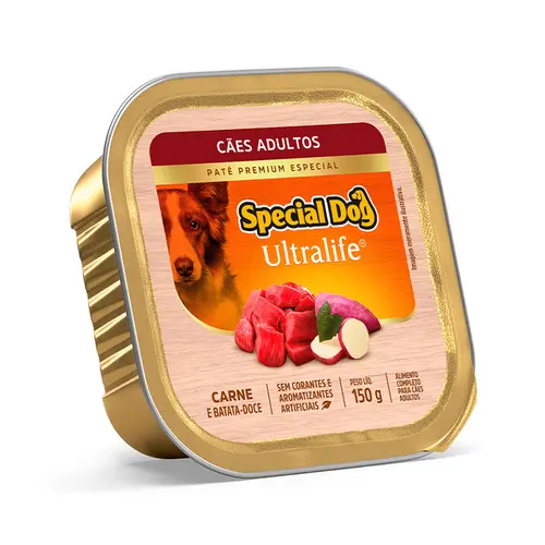 SPECIAL DOG PATE ADULTO CARNE 150G
