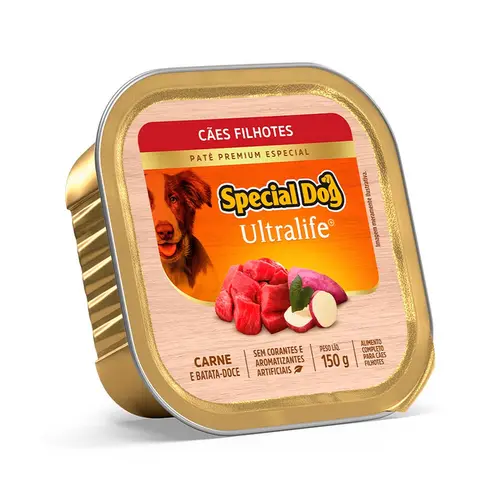 SPECIAL DOG PATE FILHOTE CARNE 150G