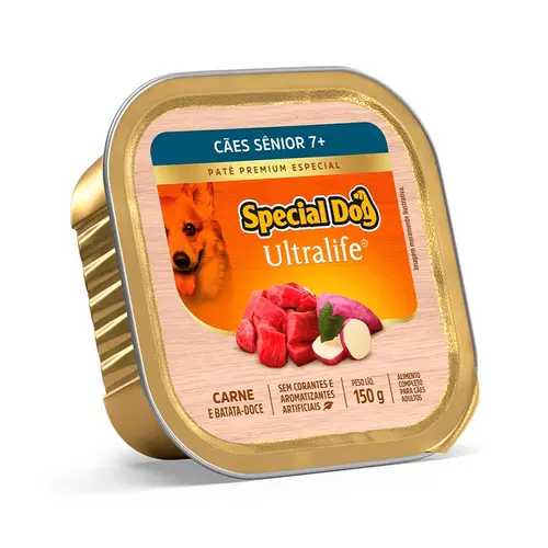 SPECIAL DOG PATE SENIOR CARNE 150G