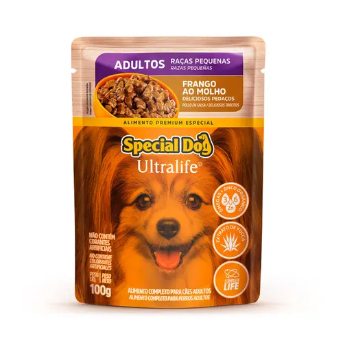 SPECIAL DOG ULTRALIFE SACHE ADULTO FRANGO 100G