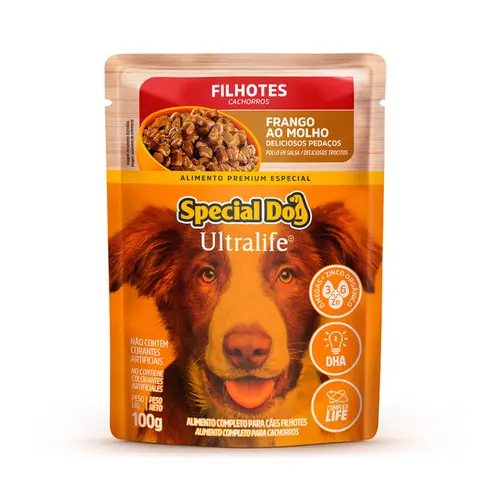 SPECIAL DOG ULTRALIFE SACHE FILHOTE FRANGO 100G