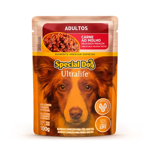 SPECIAL DOG ULTRALIFE SACHE ADULTO CARNE 100G