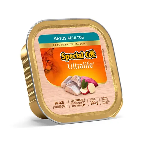 SPECIAL CAT ULTRALIFE PATE ADULTO PEIXE 100G