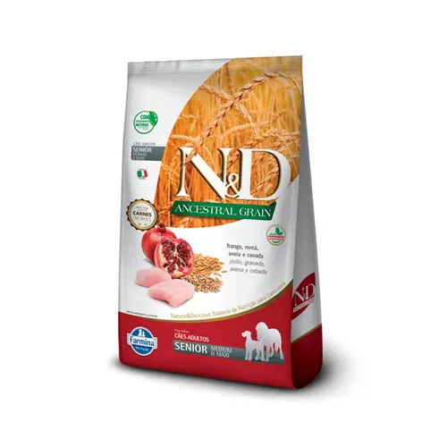 N&D ANCESTRAL CANINE FRANGO SENIOR MEDIUM 10,1KG
