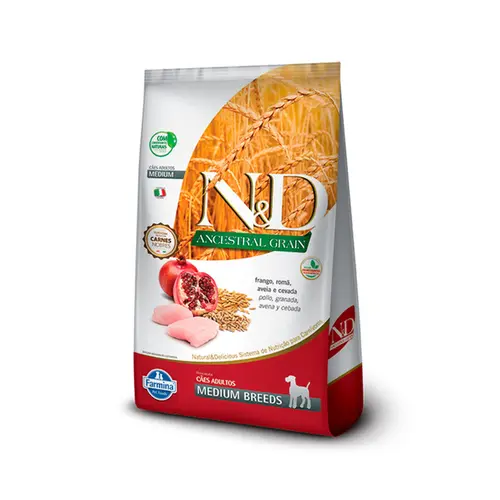 N&D ANCESTRAL CANINE FRANGO MEDIUM 10,1KG