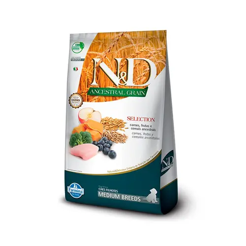 N&D ANCESTRAL SELETION CANINE MED PUPPY 15KG