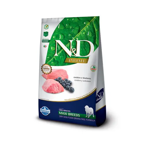 N&D PRIME CANINE CORDEIRO MAXI 10,1KG