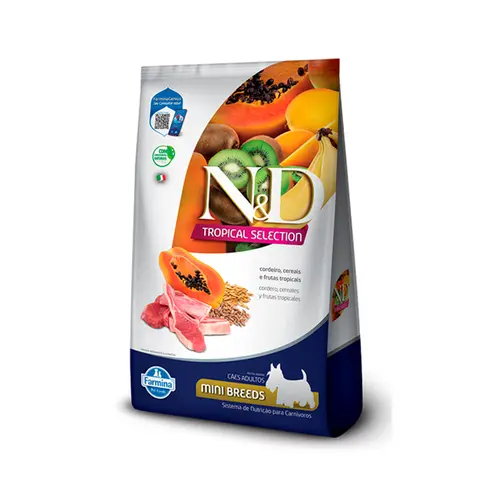 N&D TROPICAL SELECTION CANINE CORDEIRO MINI 2KG + 500G 2,5KG