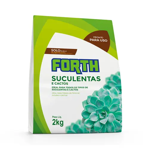 FORTH SUBSTRATO CACTOS SUCULENTAS 2KG 2KG