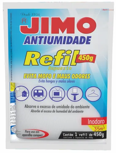 JIMO ANTIUMIDADE REFIL 450G