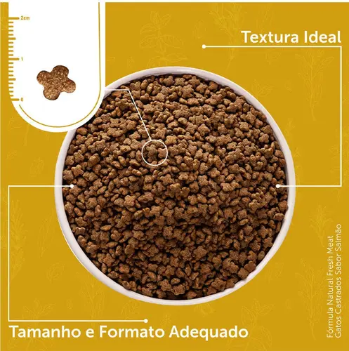 FORMULA NATURAL FRESH MEAT GATO CASTRADO SALMAO 1KG