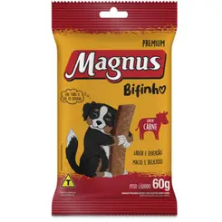 Petisco Magnus Bifinho para Cães Sabor Carne 60G