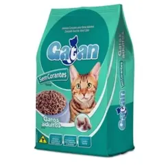 Ração Gatan Gatos Adultos Sabor Carne e Frango