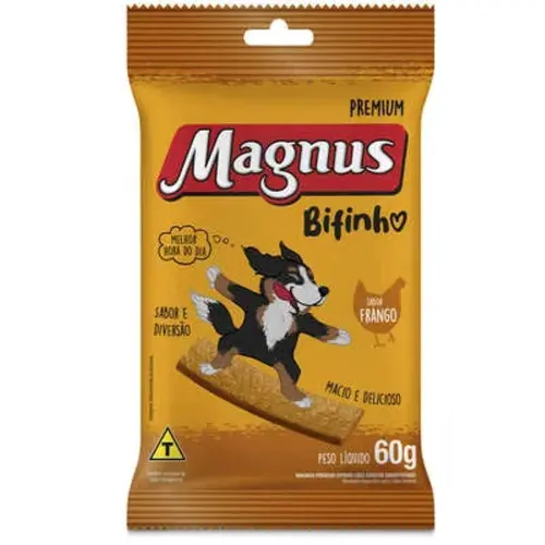 Petisco Magnus Bifinho para Cães Sabor Frango