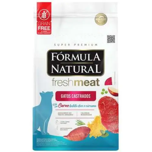 FORMULA NATURAL FRESH MEAT GATO CASTRADOS CARNE 7KG