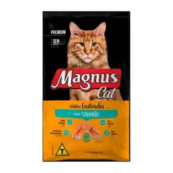 Ração Magnus Gatos Adultos Castrados Sabor Salmão 20KG