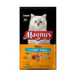 Ração Magnus Gatos Filhotes Sabor Carne e Frango 10,1KG