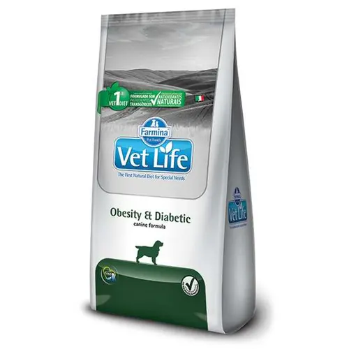 VET LIFE CANINE OBESITY/DIABETIC 10,1KG