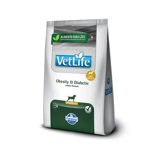 VET LIFE CANINE OBESITY/DIABETIC MINI