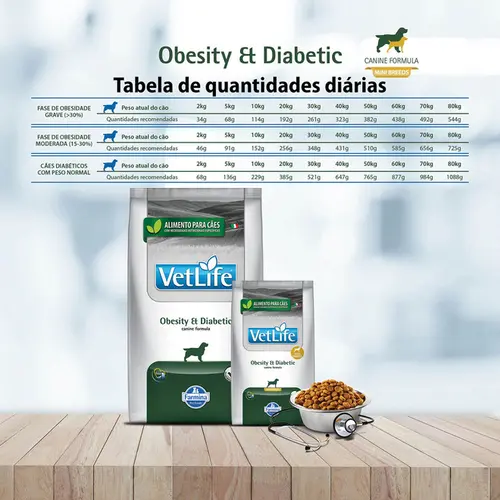 VET LIFE CANINE OBESITY/DIABETIC MINI