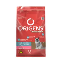 ORIGENS GATO CASTRADO SENIOR SALMÃO