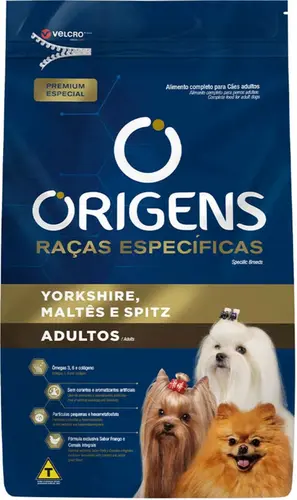 ORIGENS YORK/MALT/SPITZ ADULTO