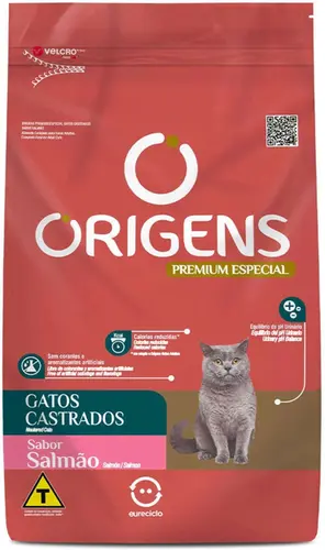 ORIGENS GATO CASTRADO SALMÃO
