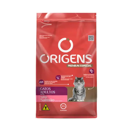 ORIGENS GATO SALMAO ADULTO