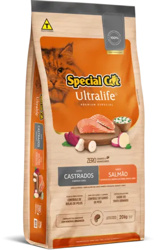 SPECIAL CAT ULTRALIFE CASTRADOS SALMÃO