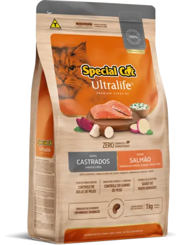 SPECIAL CAT ULTRALIFE CASTRADOS SALMÃO